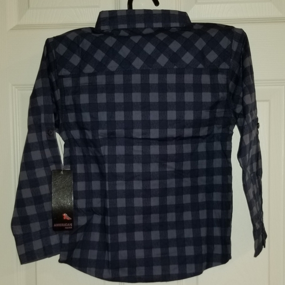 AMERICAN HAWK WESTERN BOYS SHIRT - Picture 2 of 3